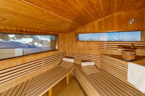 Sauna auf der Emberger Alm im Alpenhof